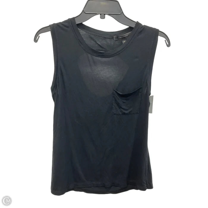 Top Sleeveless By Bcbgmaxazria In Black, Size: S