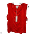 Top Sleeveless By Calypso St Barth In Red, Size: Xl