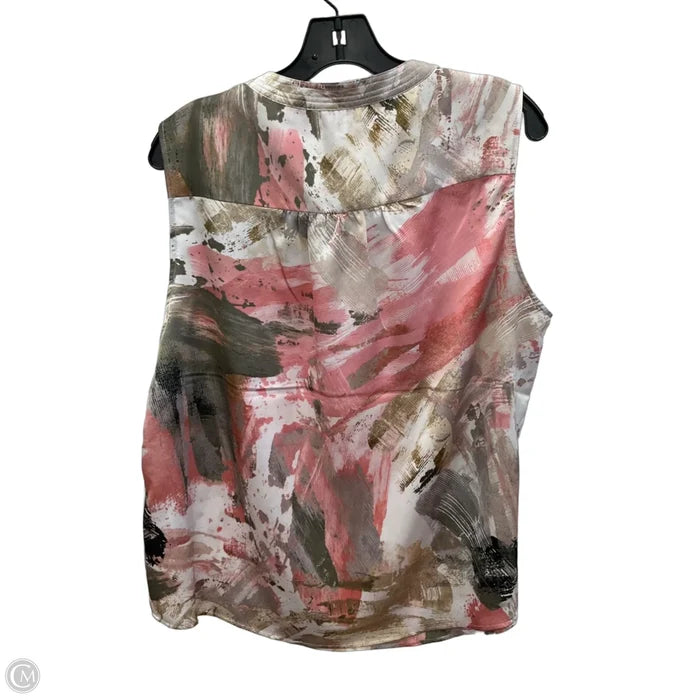 Top Sleeveless By Dkny In Pink, Size: Xl