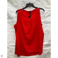 Top Sleeveless By Ellen Tracy In Red, Size: Xl