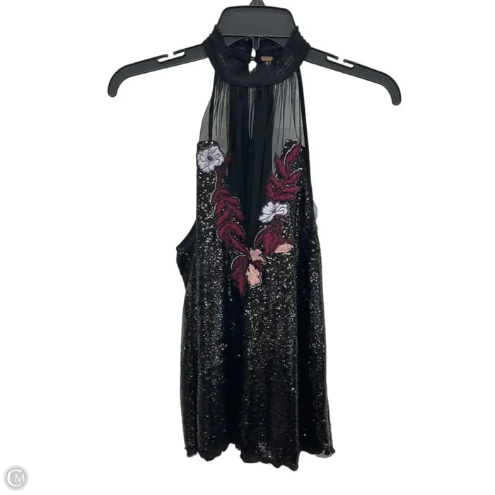 Top Sleeveless By Free People In Black, Size: Xs