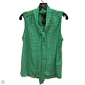 Top Sleeveless By Jones New York In Green, Size: M