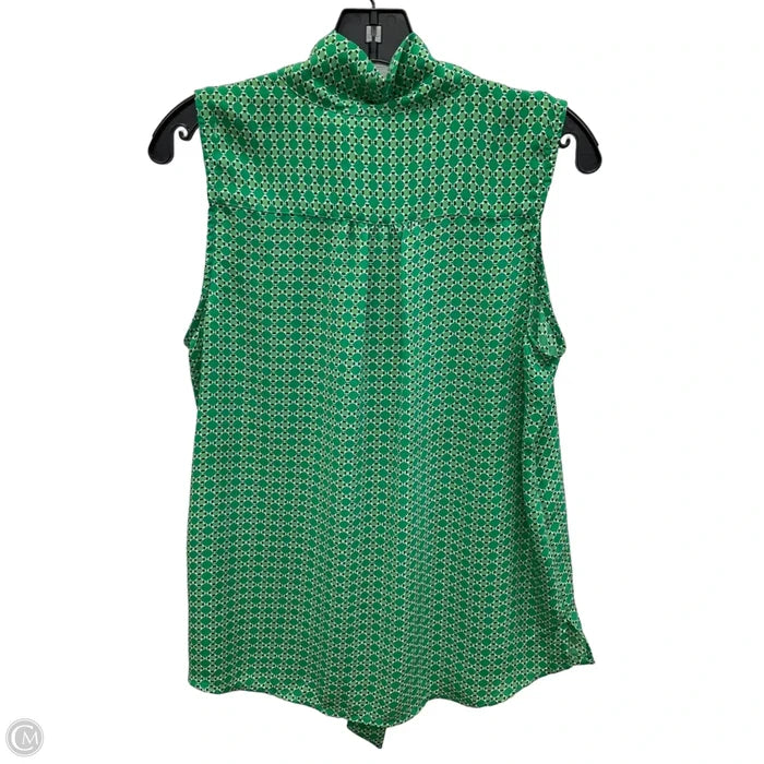 Top Sleeveless By Jones New York In Green, Size: M