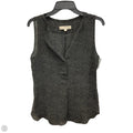 Top Sleeveless By Loft In Black & White, Size: S