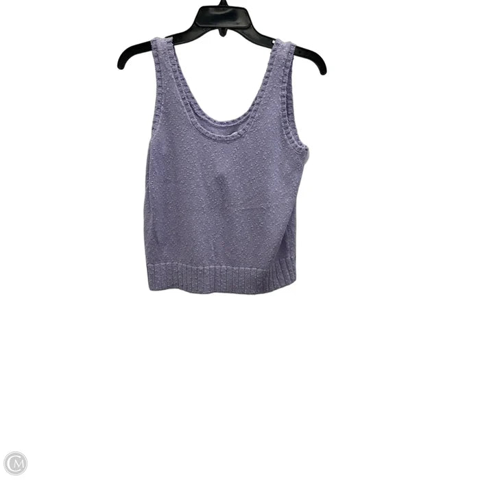 Top Sleeveless By Loft In Purple, Size: Xs