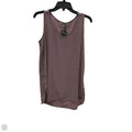 Top Sleeveless By Loft In Red, Size: S
