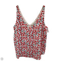 Top Sleeveless By Loft In Red, Size: Xs
