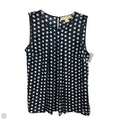 Top Sleeveless By Michael By Michael Kors In Blue, Size: M