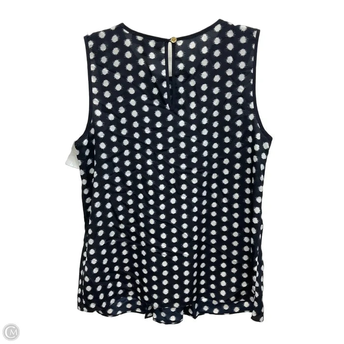 Top Sleeveless By Michael By Michael Kors In Blue, Size: M