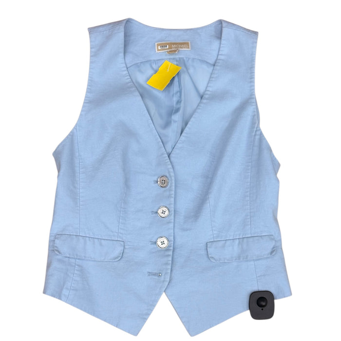 Top Sleeveless By Michael By Michael Kors In Blue, Size:Xs