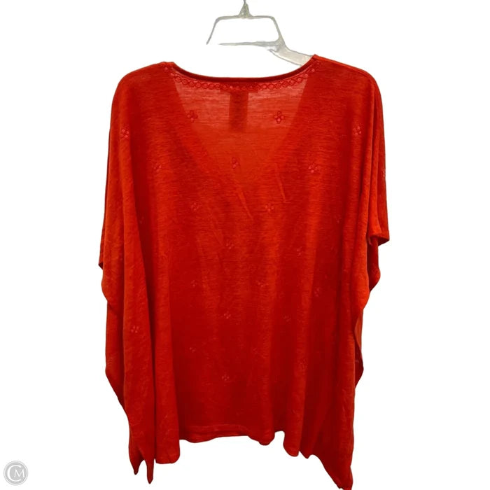 Top Sleeveless By Michael By Michael Kors In Orange, Size: S