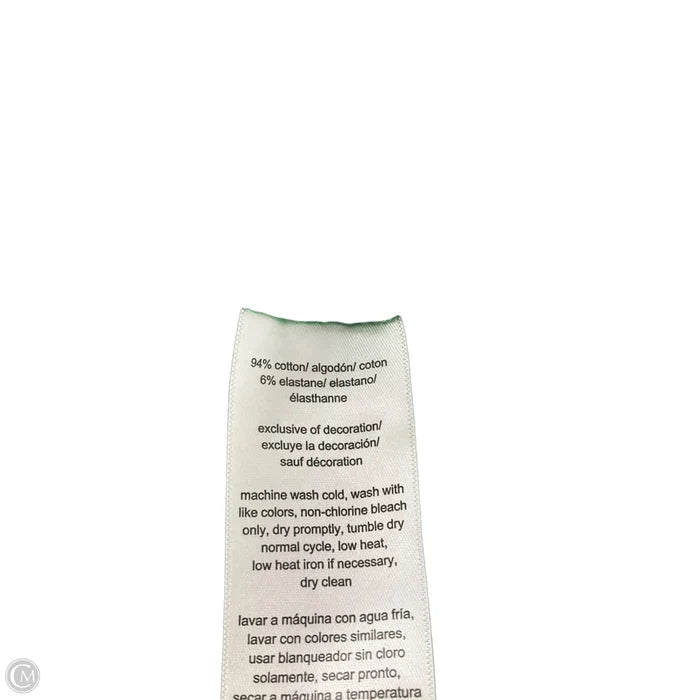 Top Sleeveless By Nautica In Green, Size: S