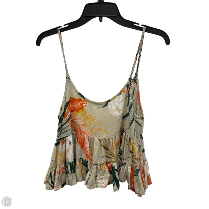 Top Sleeveless By Patrons Of Peace In Beige, Size: M