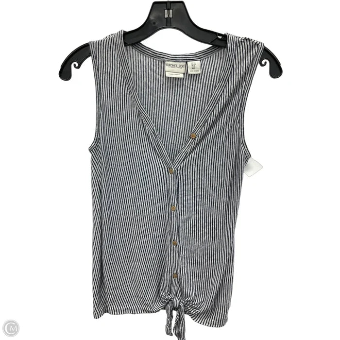 Top Sleeveless By Rachel Zoe In Striped Pattern, Size: S