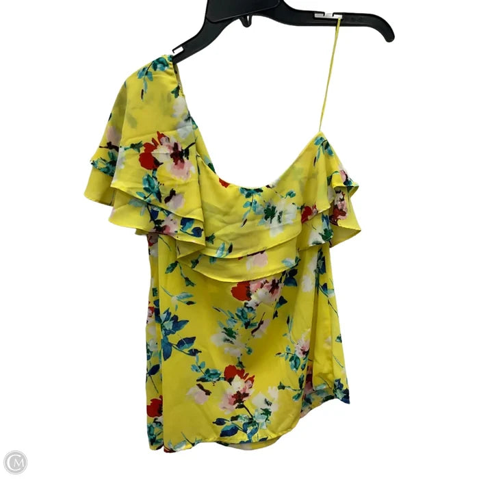 Top Sleeveless By Rose And Olive In Yellow, Size: M