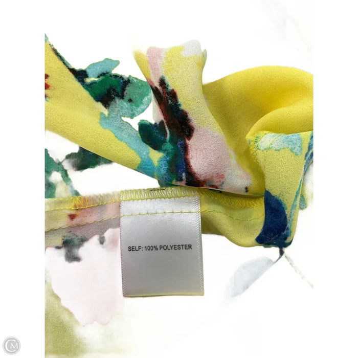 Top Sleeveless By Rose And Olive In Yellow, Size: M
