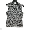 Top Sleeveless By Talbots In Floral Print, Size: S