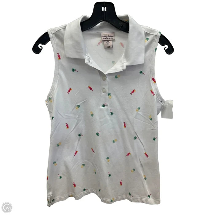 Top Sleeveless By Tommy Bahama In White, Size: M