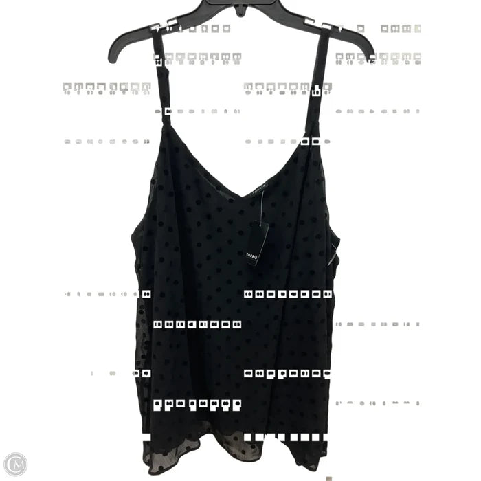 Top Sleeveless By Torrid In Black, Size: Xl
