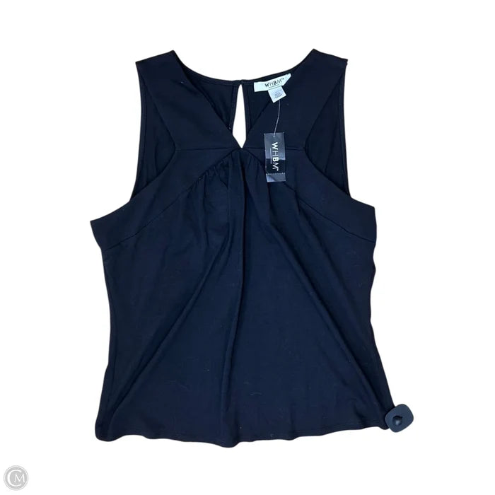 Top Sleeveless By White House Black Market In Black, Size: L