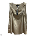 Top Sleeveless By White House Black Market In Tan, Size: M