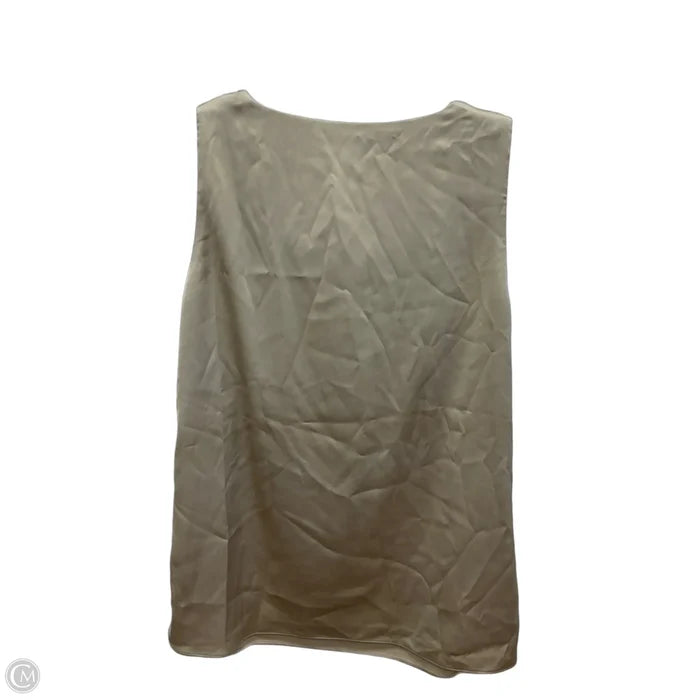 Top Sleeveless By White House Black Market In Tan, Size: M