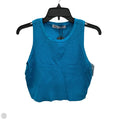 Top Sleeveless By Zara In Blue, Size: L