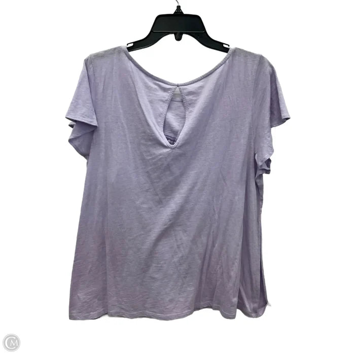 Top Sleeveless Designer By Lilly Pulitzer In Purple, Size: Xl