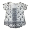 Top Ss By Lucky Brand In Black & Grey, Size:M