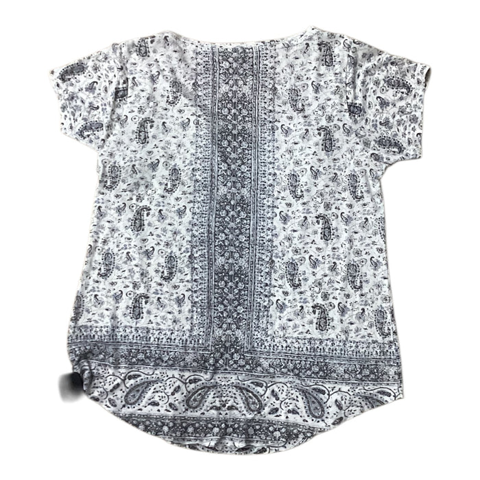 Top Ss By Lucky Brand In Black & Grey, Size:M