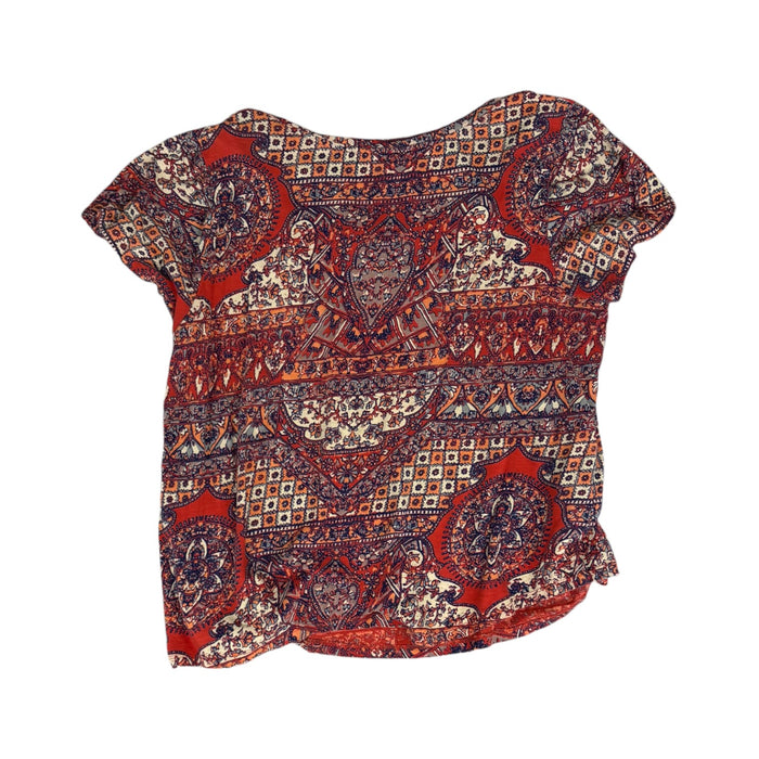 Top Ss By Lucky Brand In Orange, Size:1X