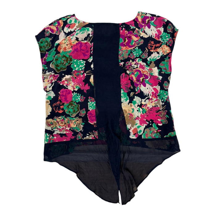 Top Ss By Maeve In Floral Print, Size:4