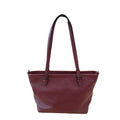 Tote Designer By Coach In Maroon, Size:Medium