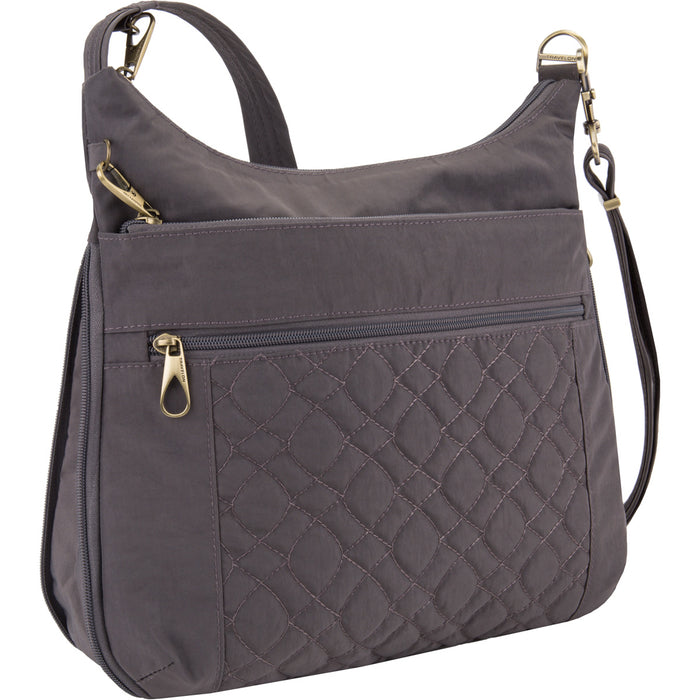 Travelon Anti-Theft Signature Quilted Expansion Crossbody - Lexington Luggage