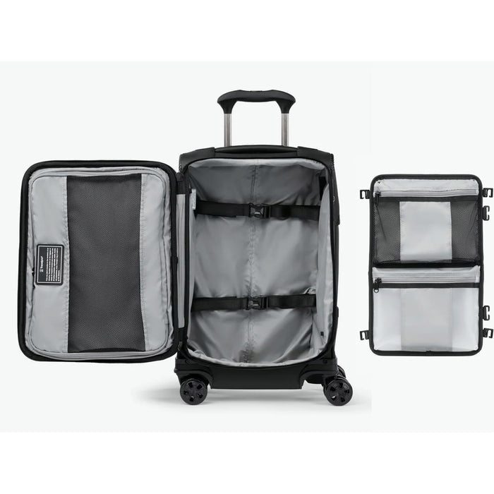 Travelpro Crew Classic Compact Carry On Spinner - compression organizer panel