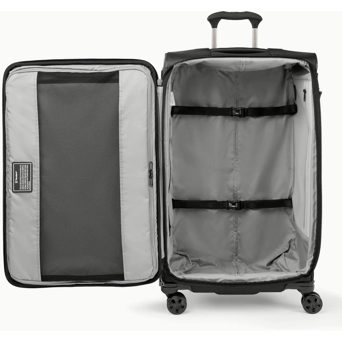 Travelpro Crew Classic Large Check-in Expandable Spinner - interior tie down straps