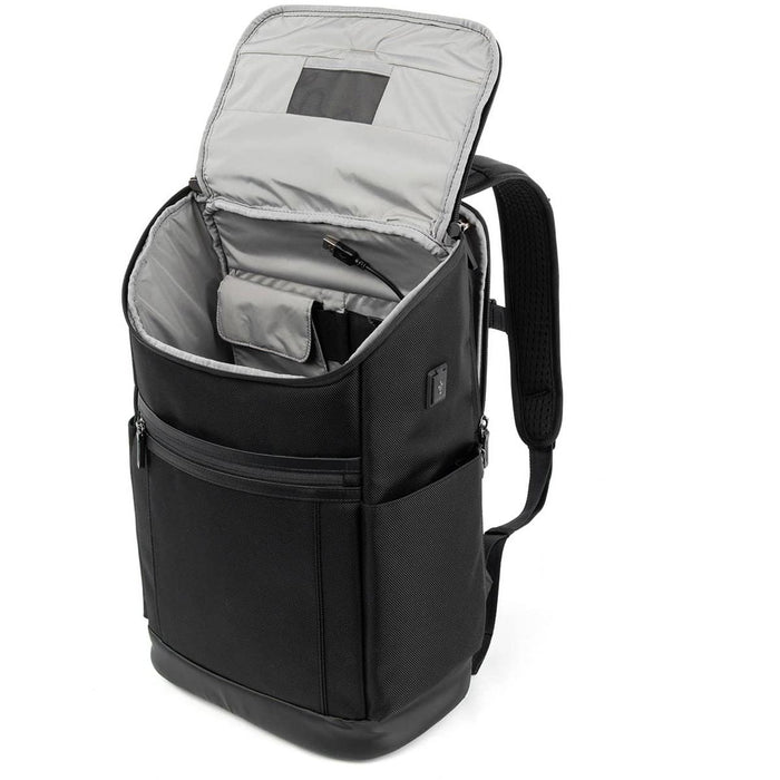 Travelpro Crew Executive Choice 3 Medium Top Load Backpack - top load opening