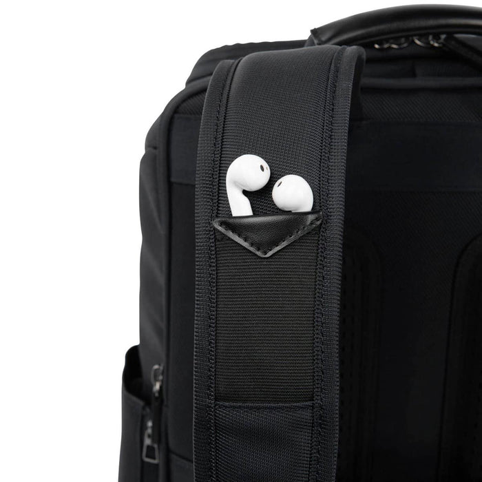 Travelpro Crew Executive Choice 3 Slim Backpack - earbud pocket