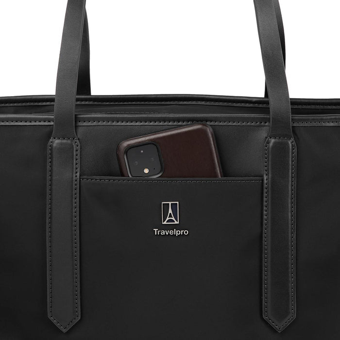 Travelpro Crew Executive Choice 3 Women's Tote - front pocket