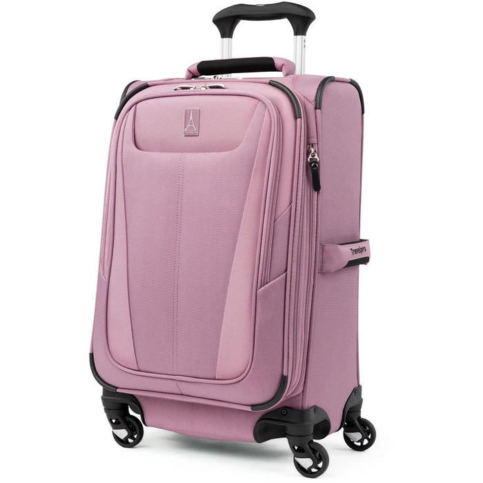 Travelpro Maxlite 5 21 inch Expandable Carry On Spinner - orchid pink