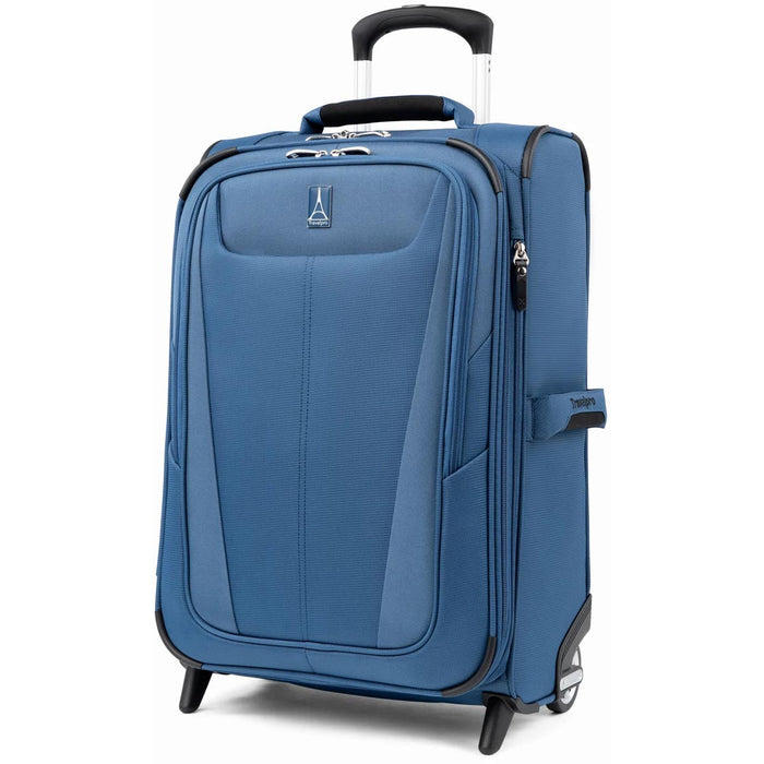 Travelpro Maxlite 5 22" Expandable Carry On Rollaboard - ensign blue