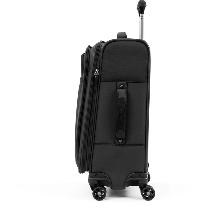 Travelpro Tourlite 21" Expandable Carry On Spinner - side grab handle
