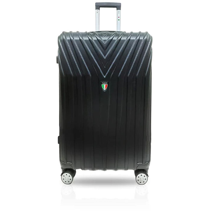 Tucci Bordo TO323 ABS 20" Carry On Spinner - black