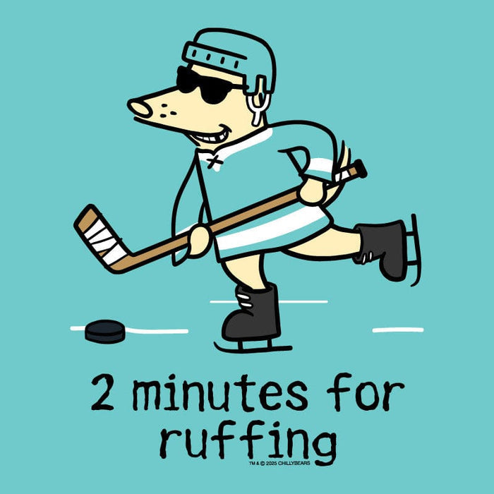 Two Minutes for Ruffing - Sweatshirt Pullover Hoodie