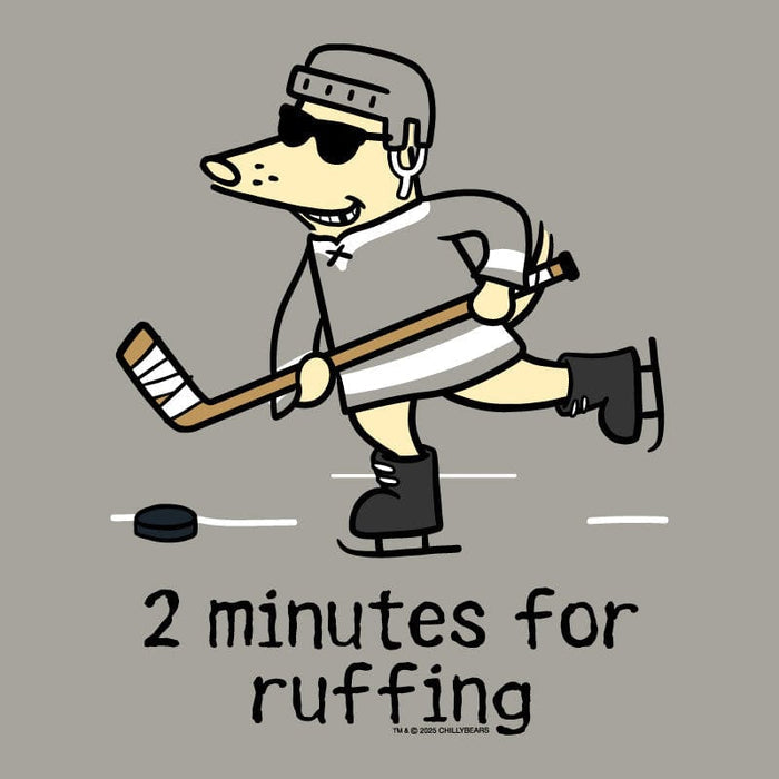 Two Minutes for Ruffing - Sweatshirt Pullover Hoodie