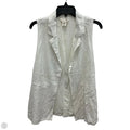 Vest Other By Happily Grey In White, Size: S