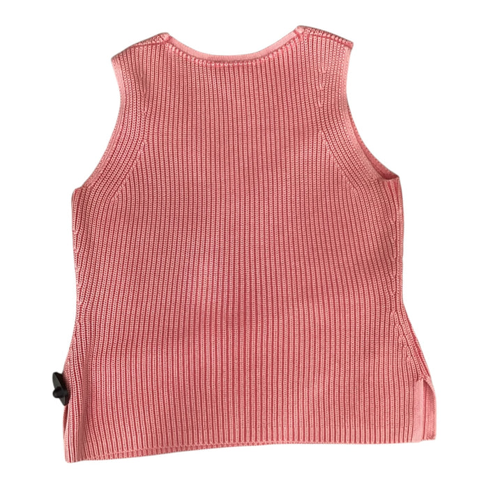 Vest Sweater By Tommy Bahama In Coral, Size:L