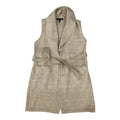 Vest Sweater By White House Black Market In Tan, Size:M