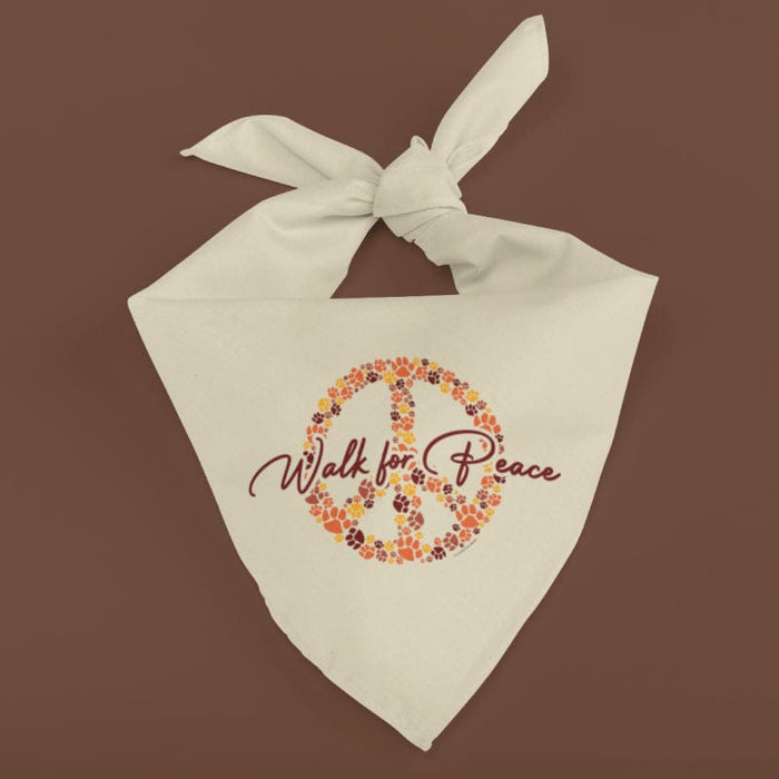 Walk for Peace Paws - Doggie Bandana