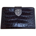Wallet By Brighton In Brown & Silver, Size:Small